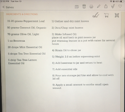 Recipe Card in Organizeat (online Recipe Box)