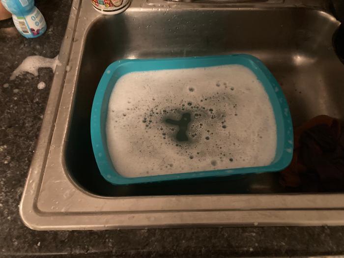 Dish pan water number one