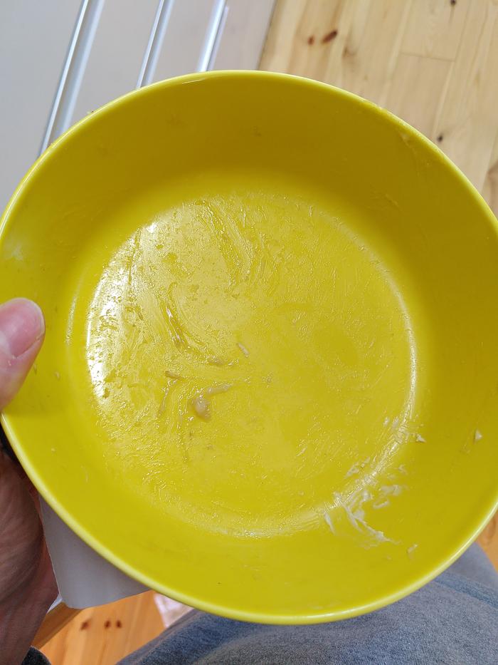 Oily plate