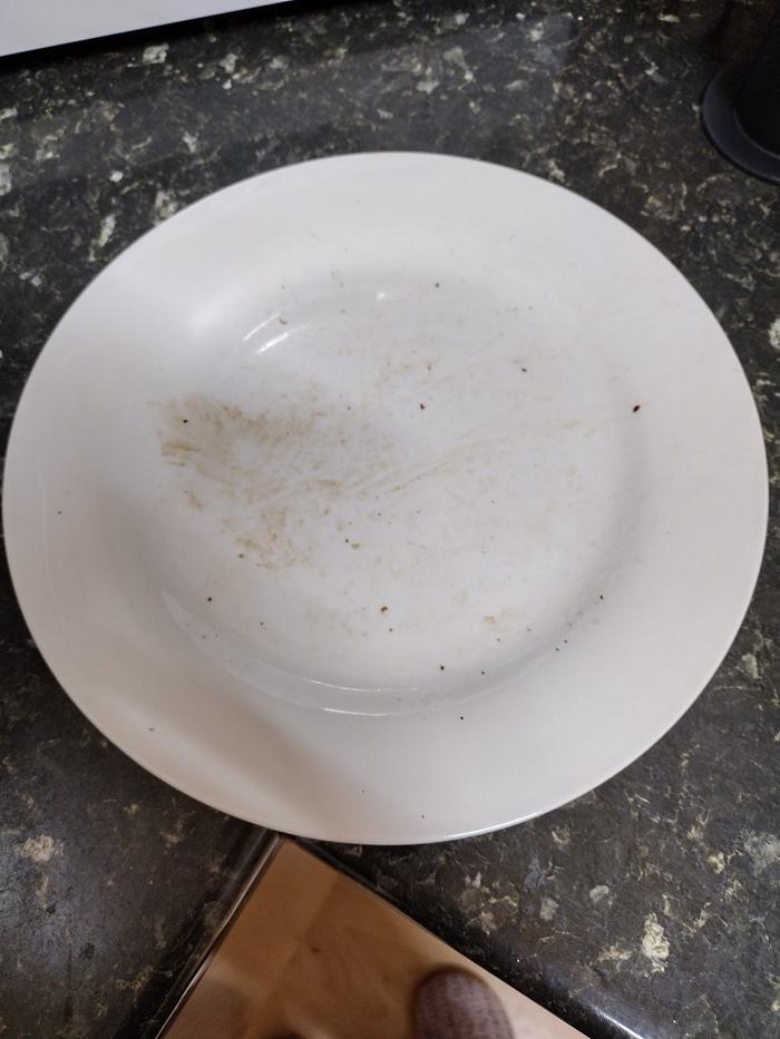 My dirty plate