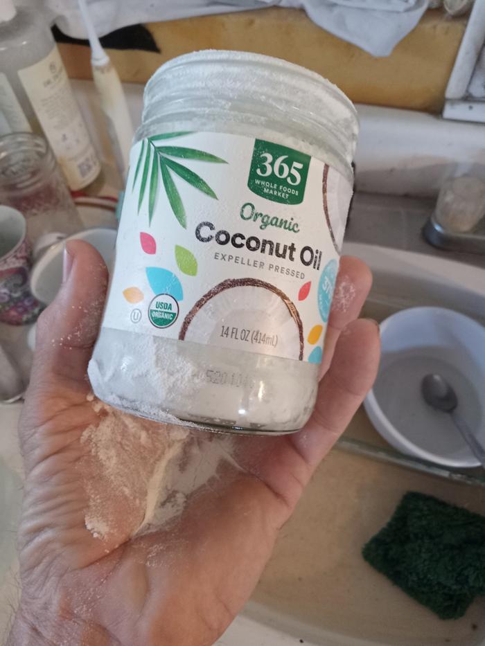 Rub flour all around