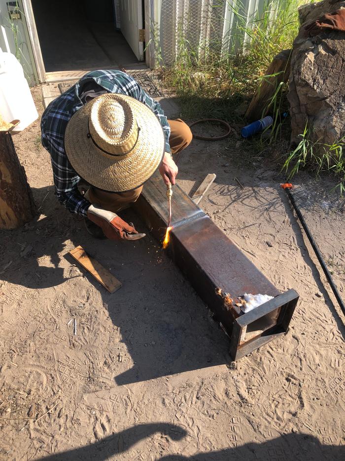 Tony fusion welding the new heat riser