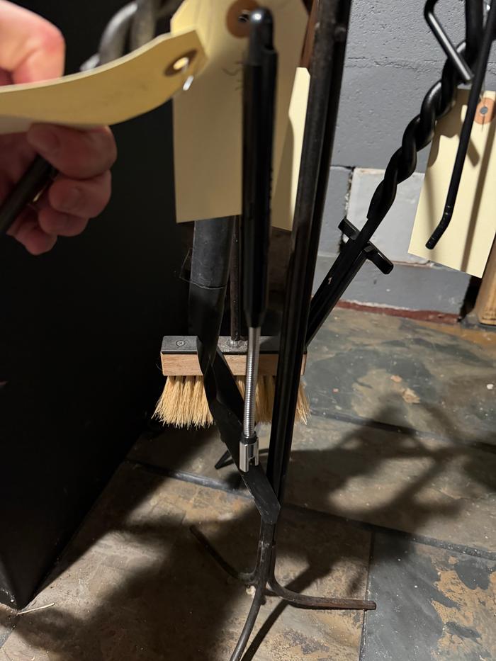 Electric lighter is also on rack