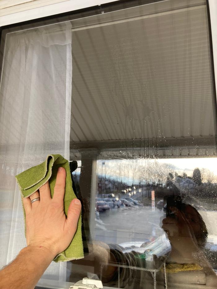 Cleaning window two