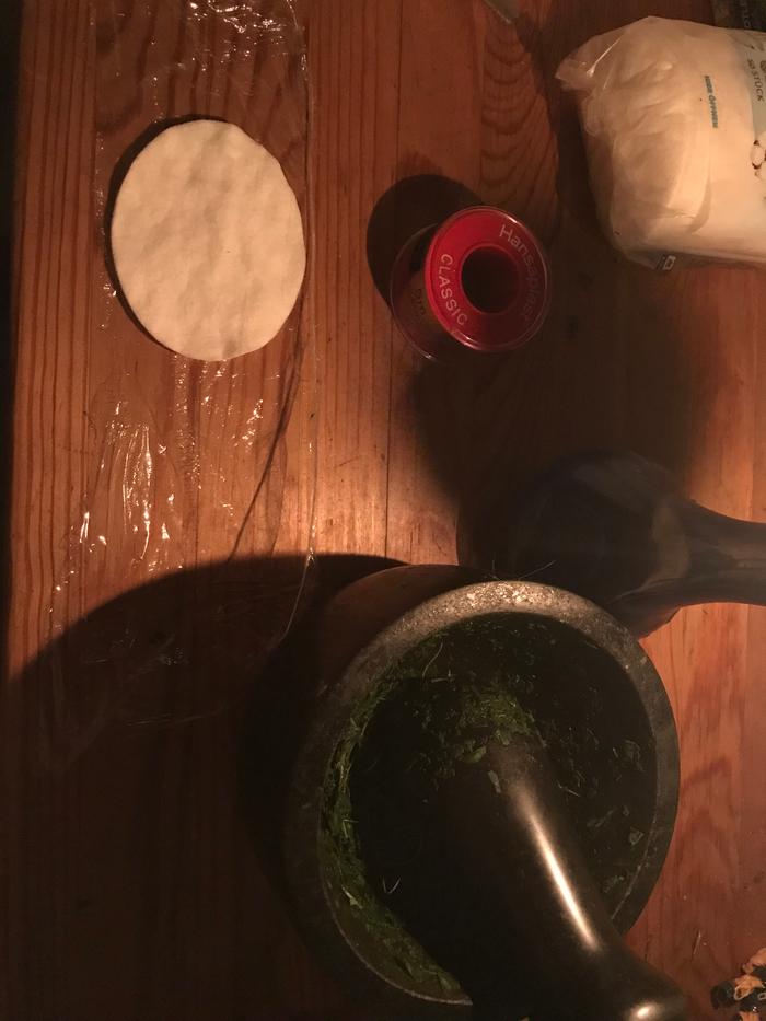 A bit of late-night prep.