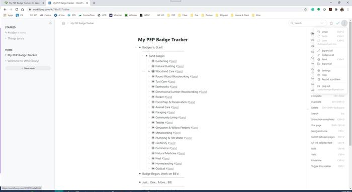 my screen and workflowy wont' let me edit the doc