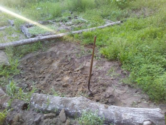digging a pond