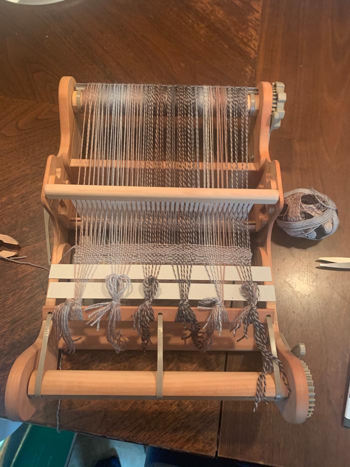 Starting to weave