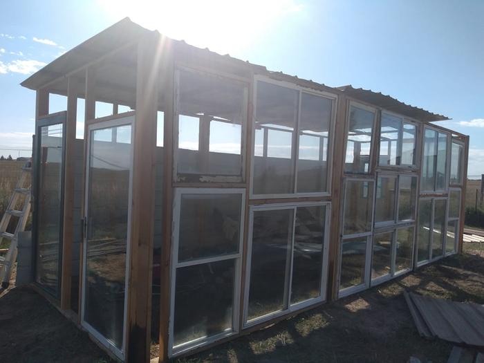 Most recent pic but the roof is done now.
