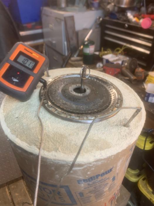cast refractory temp middle