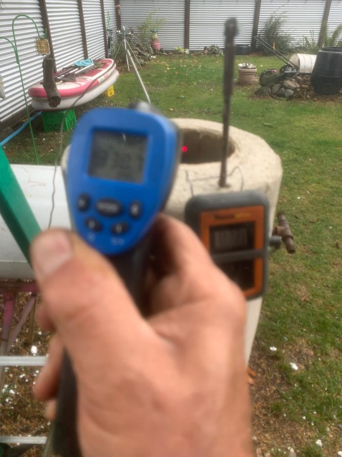 Top of ceramic temp 350*F