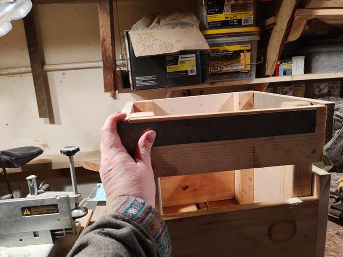 Proof of size 2 (ruler is 12" long), sides 2, 4.