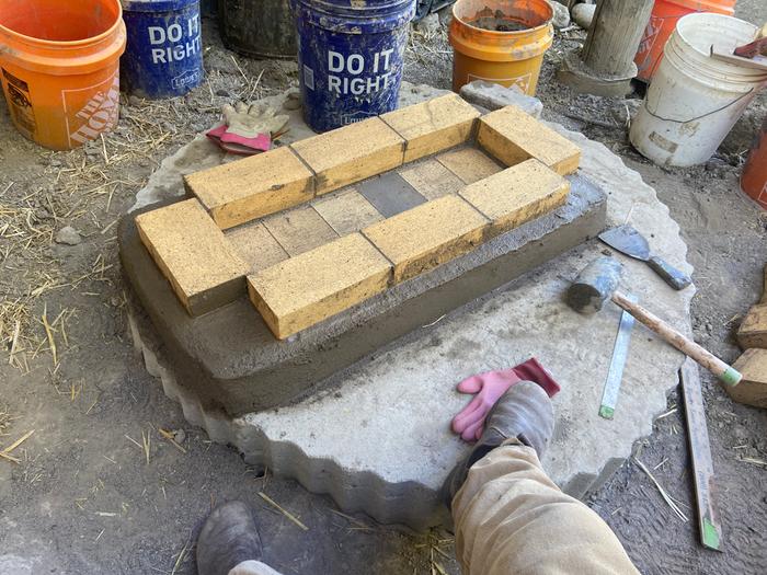 starting the firebrick j-tube