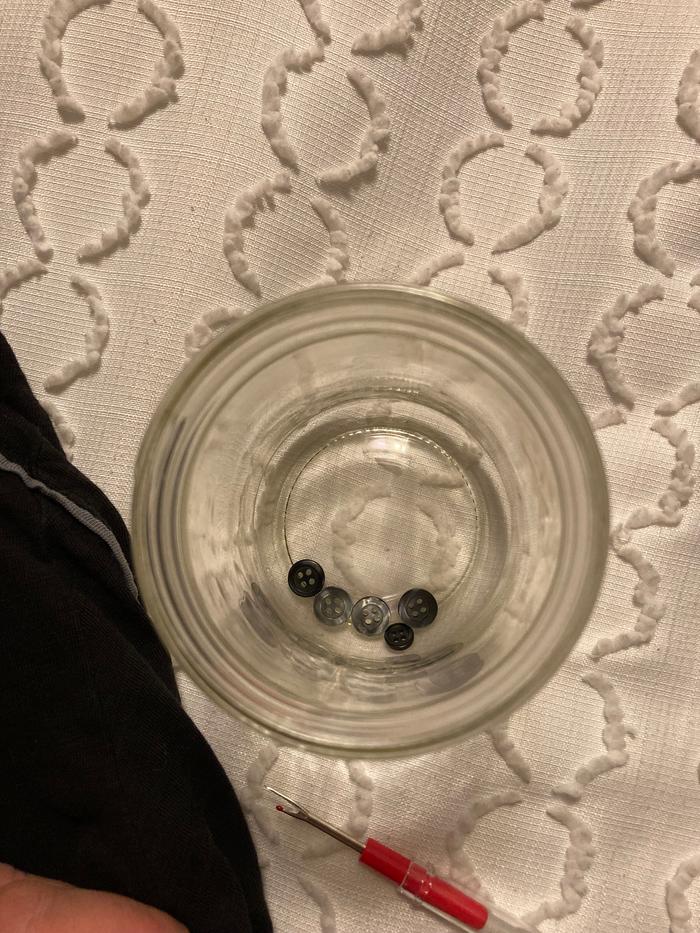 Buttons in a jar