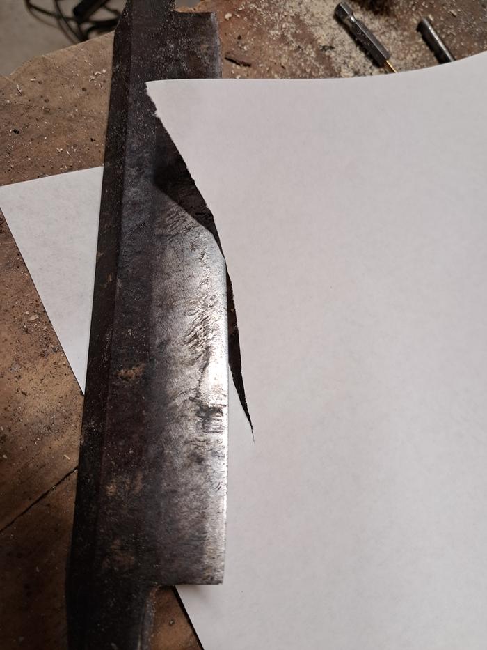 Dull cut