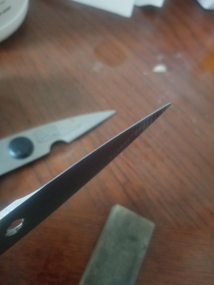 sharpe edge without knick