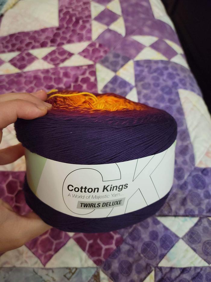 [Thumbnail for Yarn-Cotton-Kings-by-Hobbi.-Sport-weight-(2)-Imperial-Purple.jpeg]