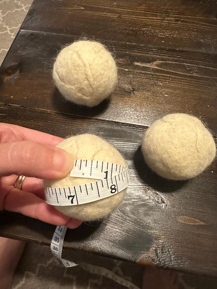 size of smallest one
