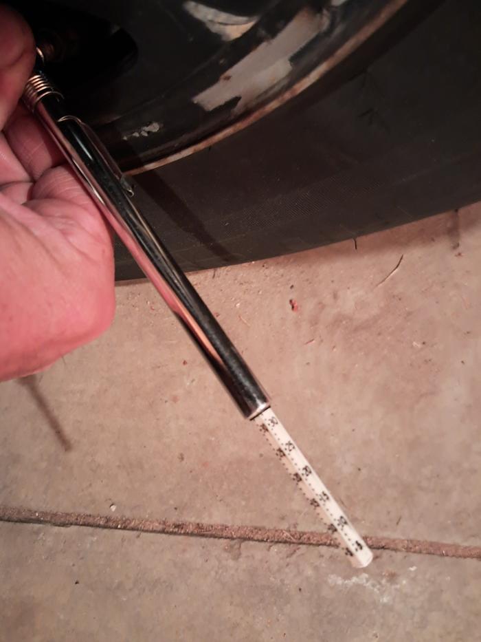 Tire pressures good