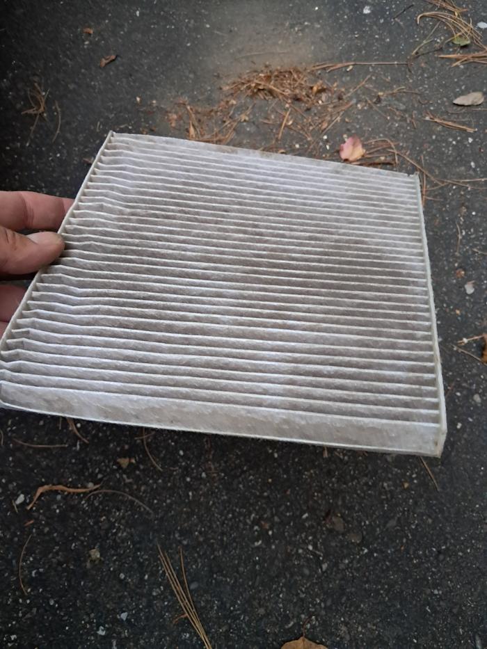 Cabin air filter much better
