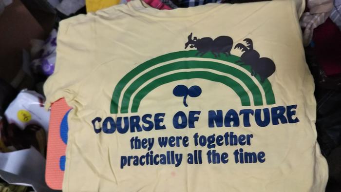 Course of nature. They were together practically all the time.