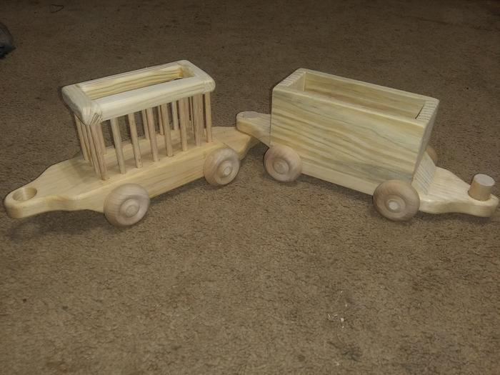 Zoo car and Boxcar