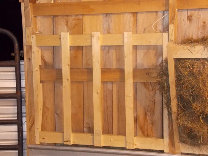 tilt out livestock feeder