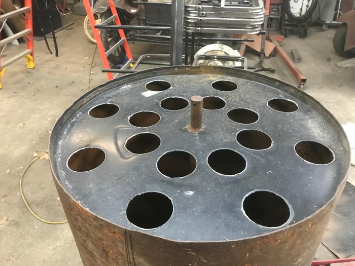 building a wood stove heat exchanger