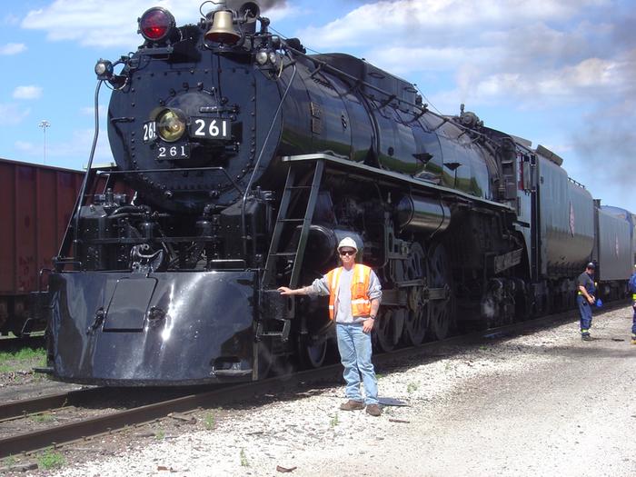 railroad engine car