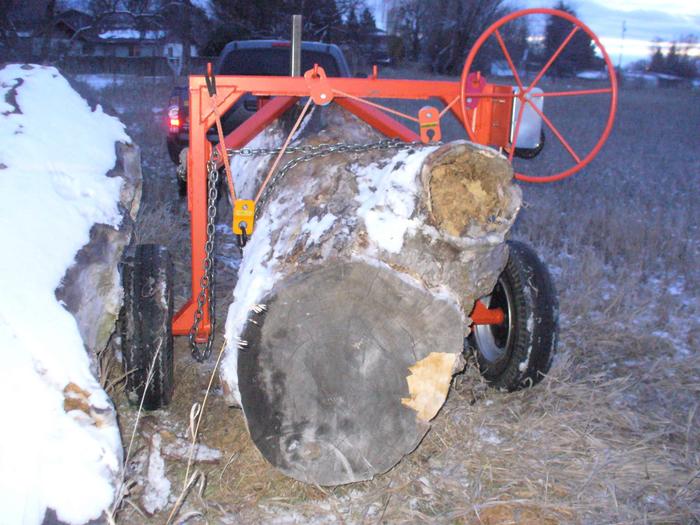 log arch in action
