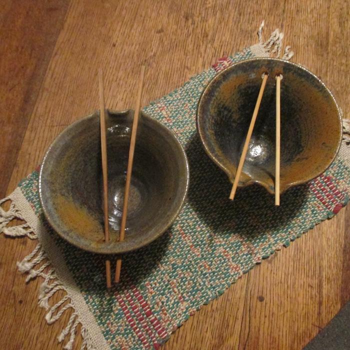 handmade pottery bowls