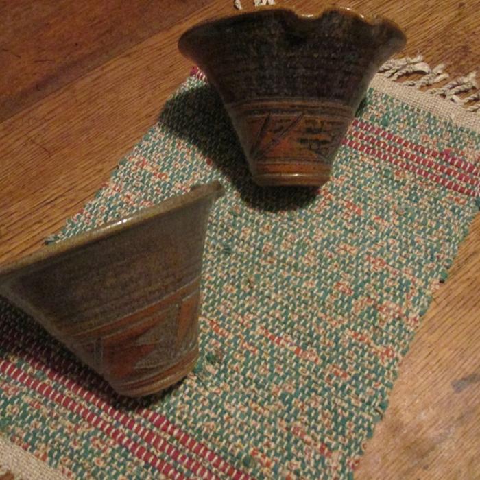 handmade pottery bowls