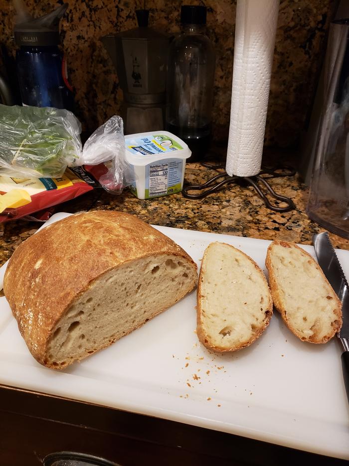 sliced sourdough bread