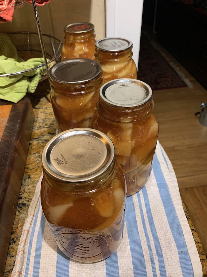 5 quarts of apple pie filling