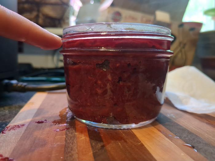 Had enough to fill another smaller jar.