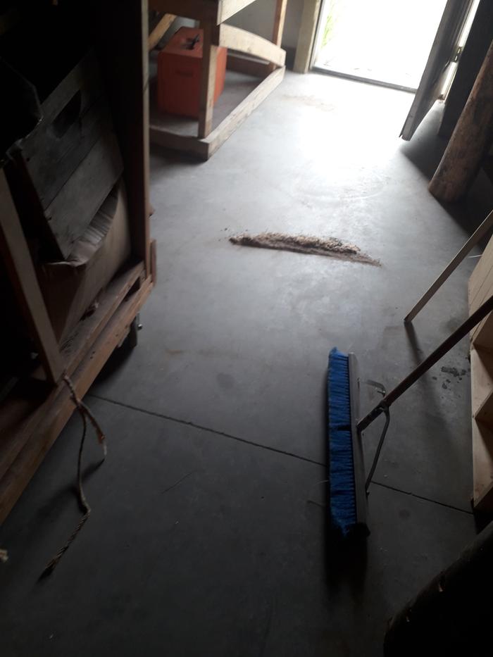 little sweeping on the east side