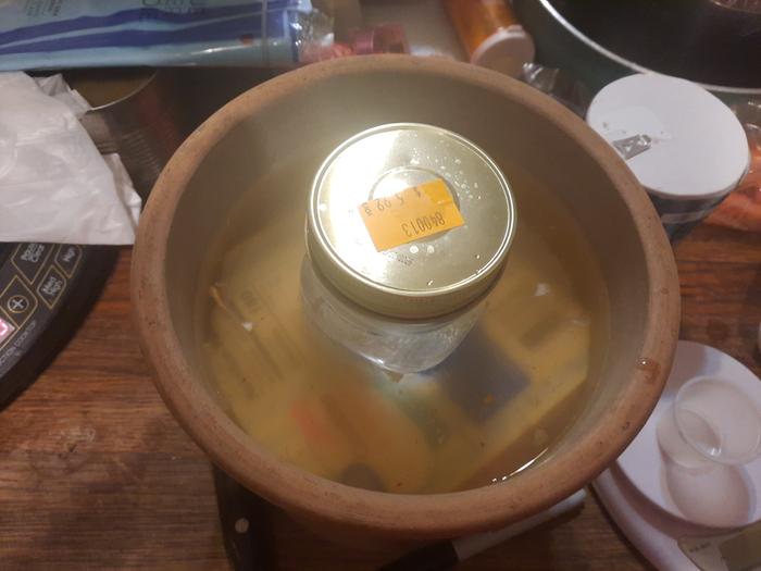 Plastic Submersion Disk and Jar Weight