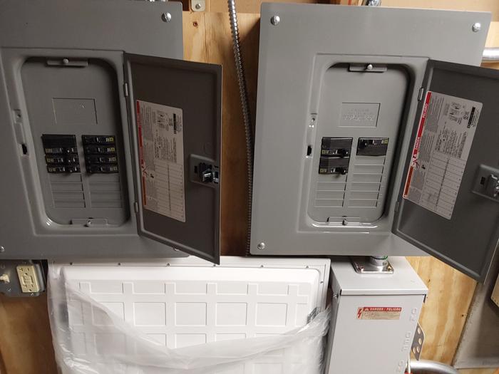 The virgin panels before labeling