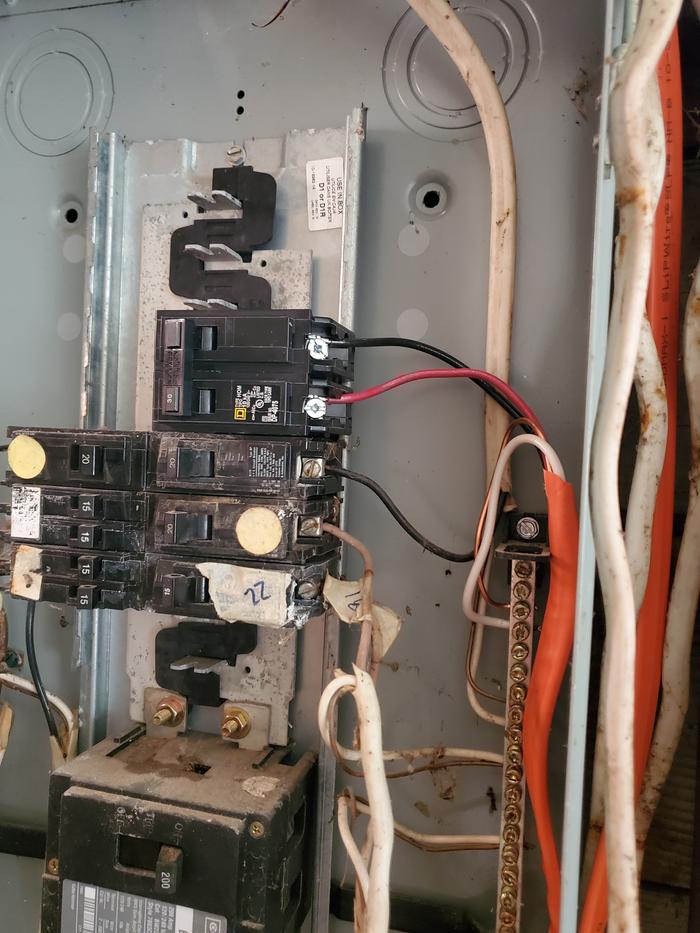 breaker box after