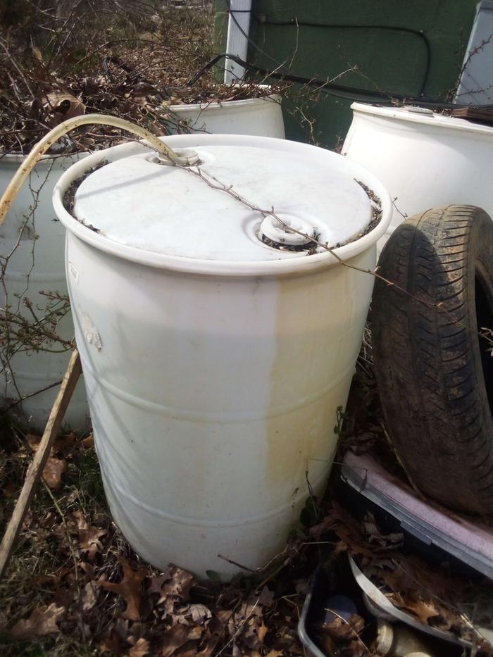 Emptying barrels