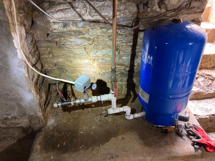 Plumbing and electrical hooked up