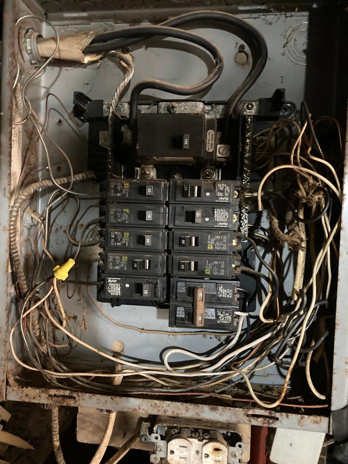 Breaker installed and wire hooked up
