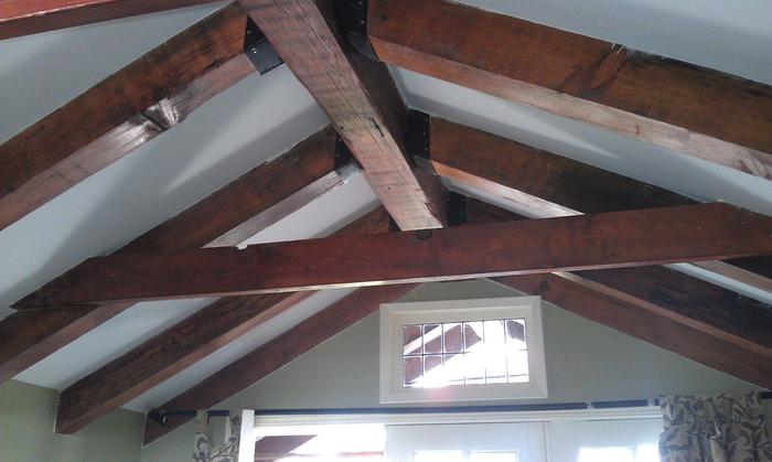 Reclaimed trusses and beams