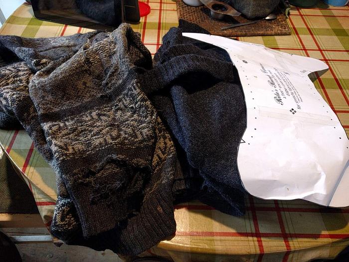scrappy wool sweaters
