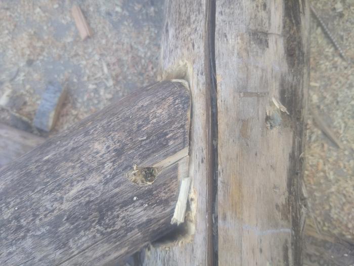 My first (slightly) better than junkpole fence quality joint