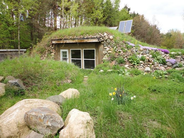 My Hobbit Hole art studio.