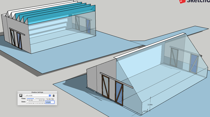 2 roof options,, In Jnanuary