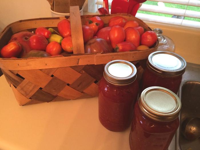 From garden to pot to sauce