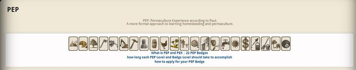 PEP Forum Header Buttons