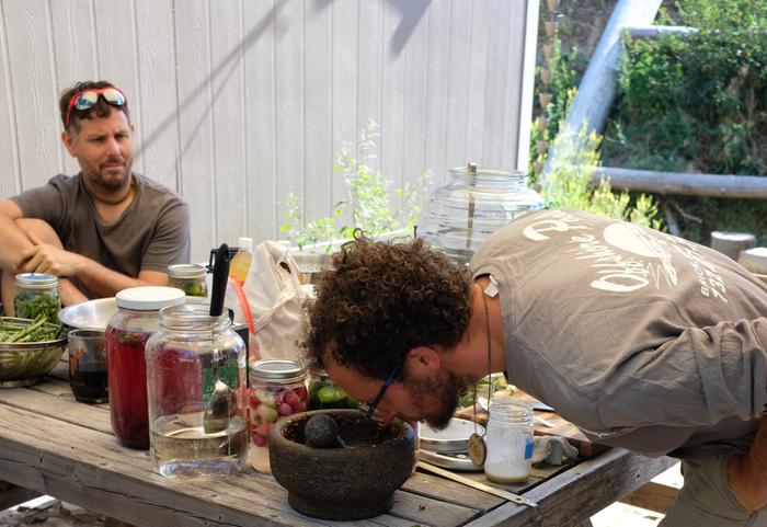 kimchi paste smell test